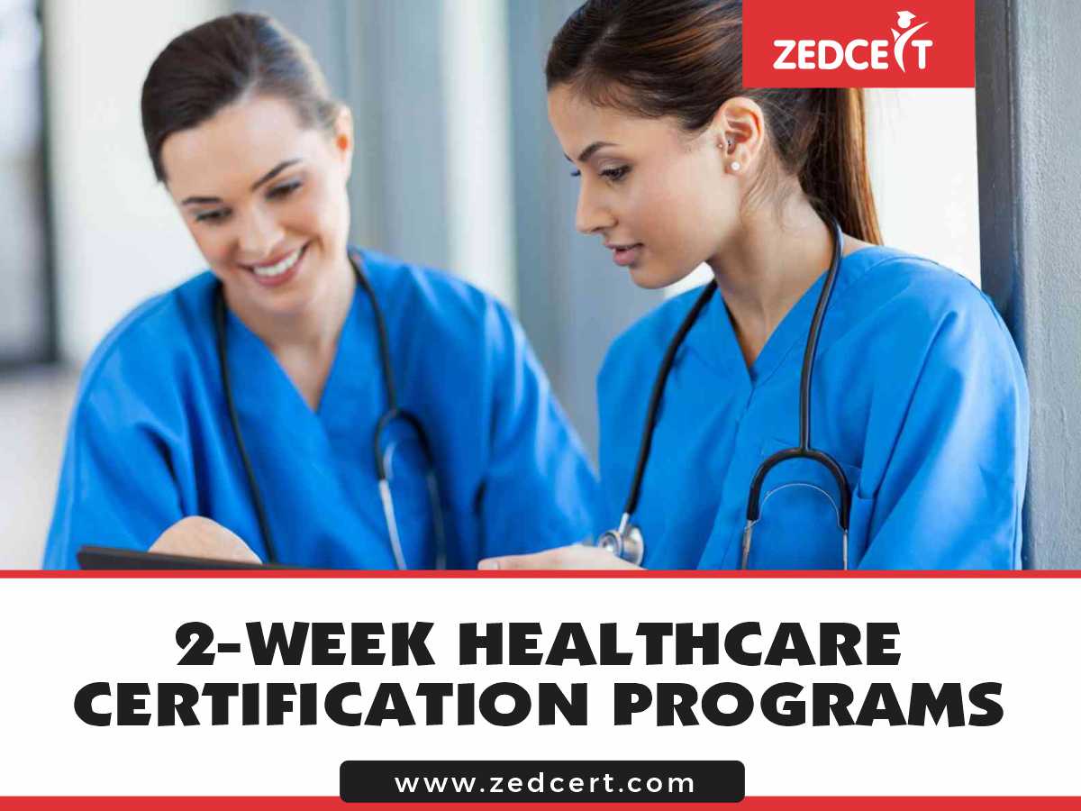 5 Best 2-Week Healthcare Certification Programs