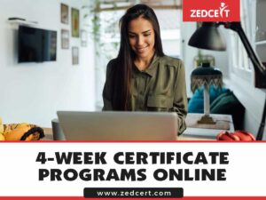 4-Week Certificate Programs Online